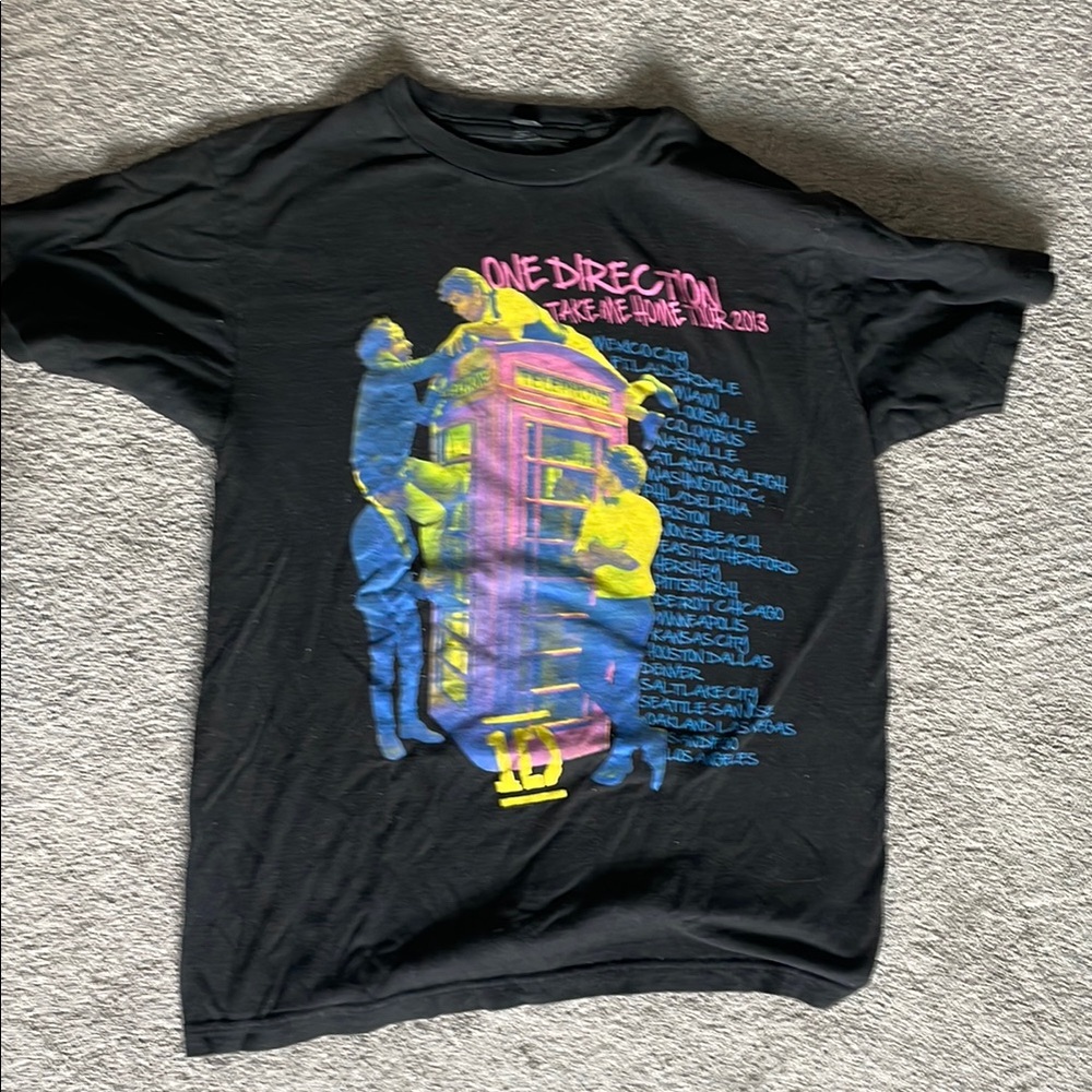 One Direction tour shirt